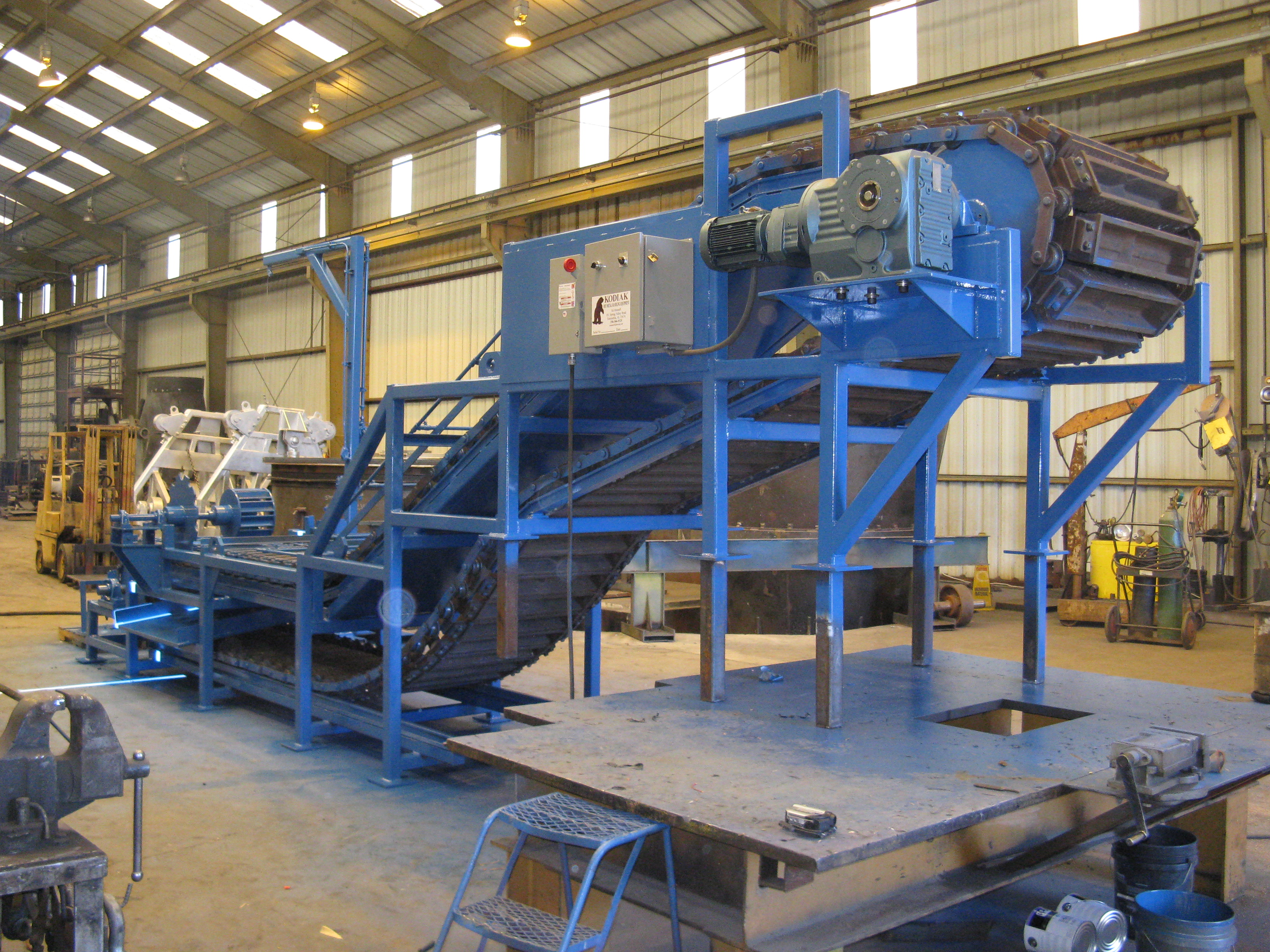 Ingot Conveyors, Casters for Aluminum Recycling Industry Ingot Conveyors